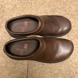 Merrell Encore Gust Slip-On brown Men'ssz7 women sz 6